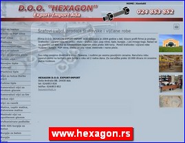 Industrija, zanatstvo, alati, Vojvodina, www.hexagon.rs