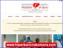 Clinics, doctors, hospitals, spas, laboratories, www.hiperbaricnakomora.com