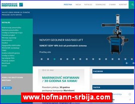 Automobili, servisi, delovi, www.hofmann-srbija.com