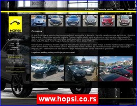 Prodaja automobila, www.hopsi.co.rs