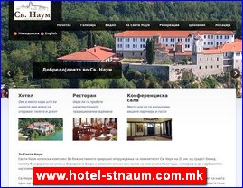 Hoteli, smetaj, Severna Makedonija, www.hotel-stnaum.com.mk