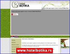 Hoteli, moteli, hosteli,  apartmani, smeštaj, www.hotelbotika.rs