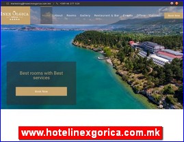 Hoteli, smetaj, Severna Makedonija, www.hotelinexgorica.com.mk