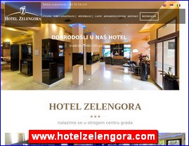 Hoteli, moteli, hosteli,  apartmani, smeštaj, www.hotelzelengora.com