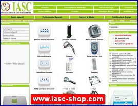 Medicinski aparati, ureaji, pomagala, medicinski materijal, oprema, www.iasc-shop.com