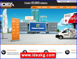 Grafiki dizajn, tampanje, tamparije, firmopisci, Srbija, www.ideakg.com