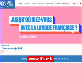 Foreign language schools, www.ifs.mk