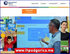 Foreign language schools, www.ihpodgorica.me