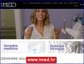 Stomatološke ordinacije, stomatolozi, zubari, www.imed.hr