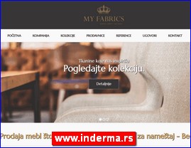 Bedding, textiles, www.inderma.rs
