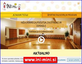 Foreign language schools, www.ini-mini.si