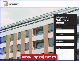 Građevinske firme, Srbija, www.inproject.rs