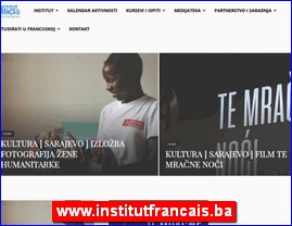 Foreign language schools, www.institutfrancais.ba