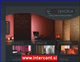 Podne obloge, parket, tepisi, www.intercont.si