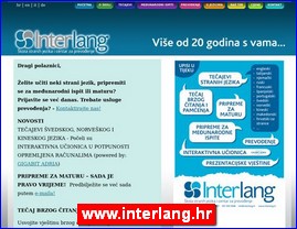 kole stranih jezika, www.interlang.hr