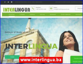 Foreign language schools, www.interlingua.ba