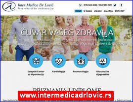 Clinics, doctors, hospitals, spas, laboratories, www.intermedicadrlovic.rs