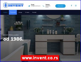 Sanitaries, plumbing, www.invent.co.rs