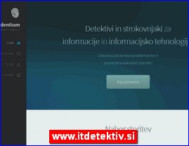 Alarmi, obezbedjenje, www.itdetektiv.si