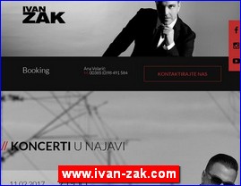 Muzičari, bendovi, folk, pop, rok, www.ivan-zak.com
