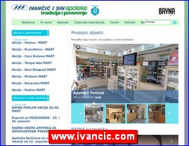 Drugs, preparations, pharmacies, www.ivancic.com