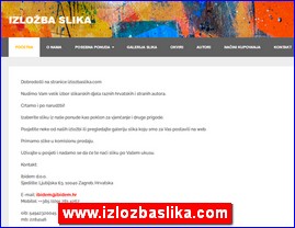 Picture galleries, painters, studios, painting, www.izlozbaslika.com