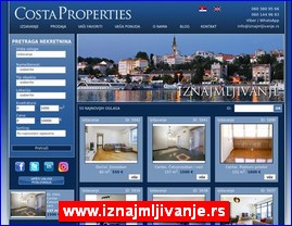 Real estate, Serbia, www.iznajmljivanje.rs