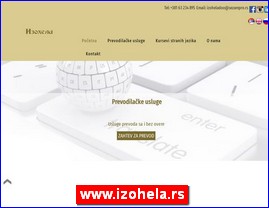 Prevodi, prevodilake usluge, www.izohela.rs