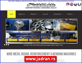Metal industry, www.jadran.rs