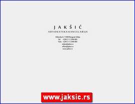 Lawyers, law offices, www.jaksic.rs