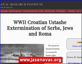 Nevladine organizacije, Srbija, www.jasenovac.org