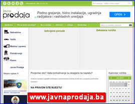 Supermarkets, trade, www.javnaprodaja.ba