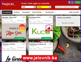 Pizza, pizzerias, pancake houses, www.jelovnik.ba