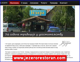 Restorani, www.jezerorestoran.com