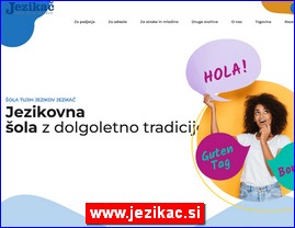 Foreign language schools, www.jezikac.si