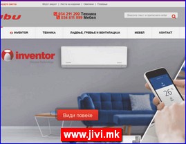 White appliances, washing machines, refrigerators, household appliances, www.jivi.mk