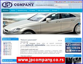 Car sales, www.jpcompany.co.rs