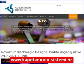 Bela tehnika, ve maine, friideri, kuni aparati, www.kapetanovic-sistemi.hr