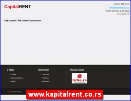 Nekretnine, Srbija, www.kapitalrent.co.rs