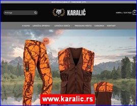 Work clothes, work clothes, shoes, PPC equipment, www.karalic.rs