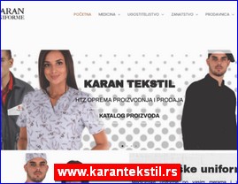 Work clothes, work clothes, shoes, PPC equipment, www.karantekstil.rs
