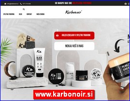 Cosmetics, cosmetic products, www.karbonoir.si