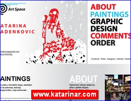 Galerije slika, slikari, ateljei, slikarstvo, www.katarinar.com