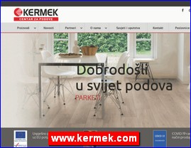 Floor coverings, parquet, carpets, www.kermek.com