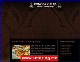 Catering, organization of celebrations, organization of weddings, www.ketering.me