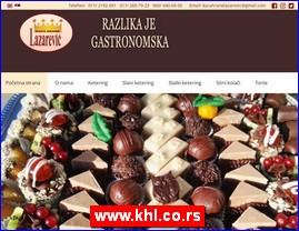 Catering, organization of celebrations, organization of weddings, www.khl.co.rs