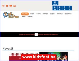 Entertainment, www.kidsfest.ba