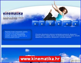 Clinics, doctors, hospitals, spas, laboratories, www.kinematika.hr