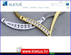 Jewelers, gold, jewelry, watches, www.kletus.hr