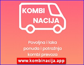 Kombi Nacija, aplikacija, kombi prevoz, ponuda, potranja, kombi prevoz za selidbe, prevoz stvari, prevoz putnika, prevoz vozila, lepovanje, www.kombinacija.app